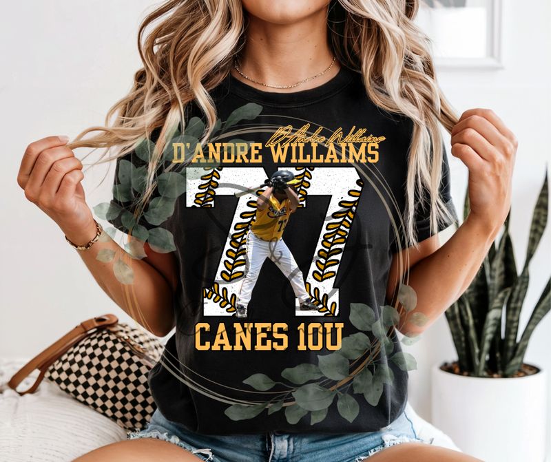 Custom Baseball T Shirt