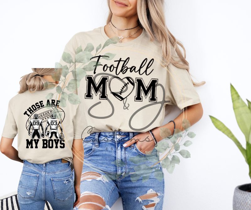 Custom Football Mom