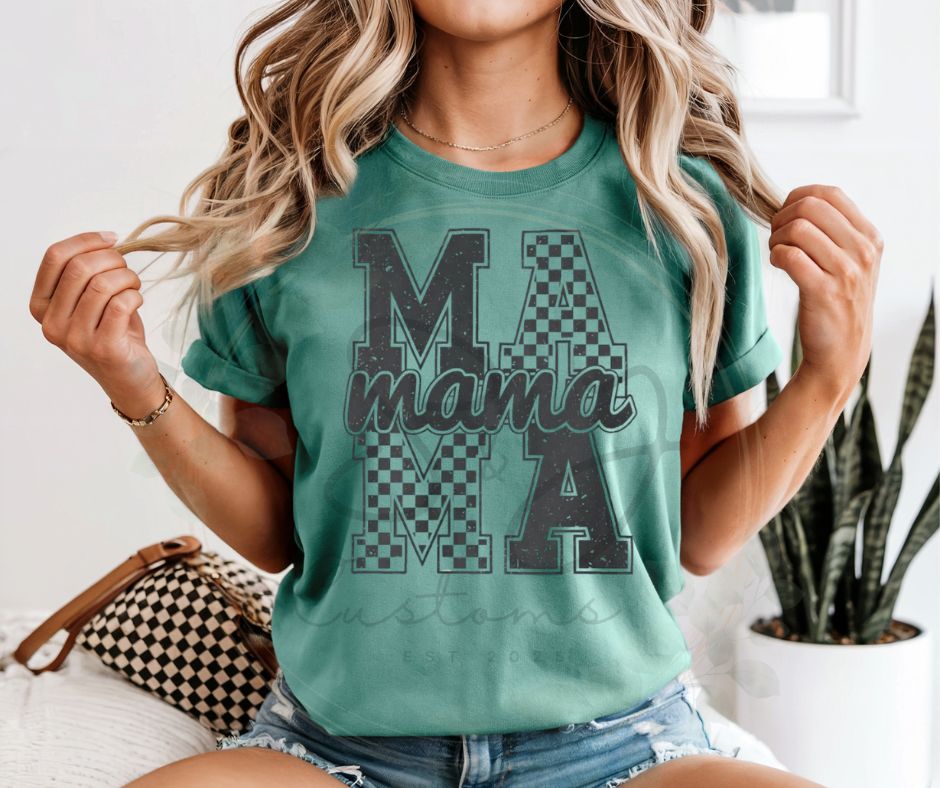 Checkered Staked Mama