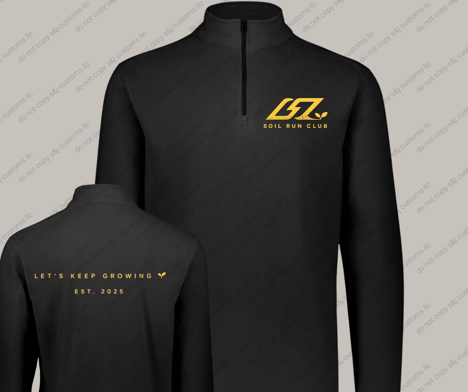 Soil Run Club OFFICIAL Run Quarter-Zip