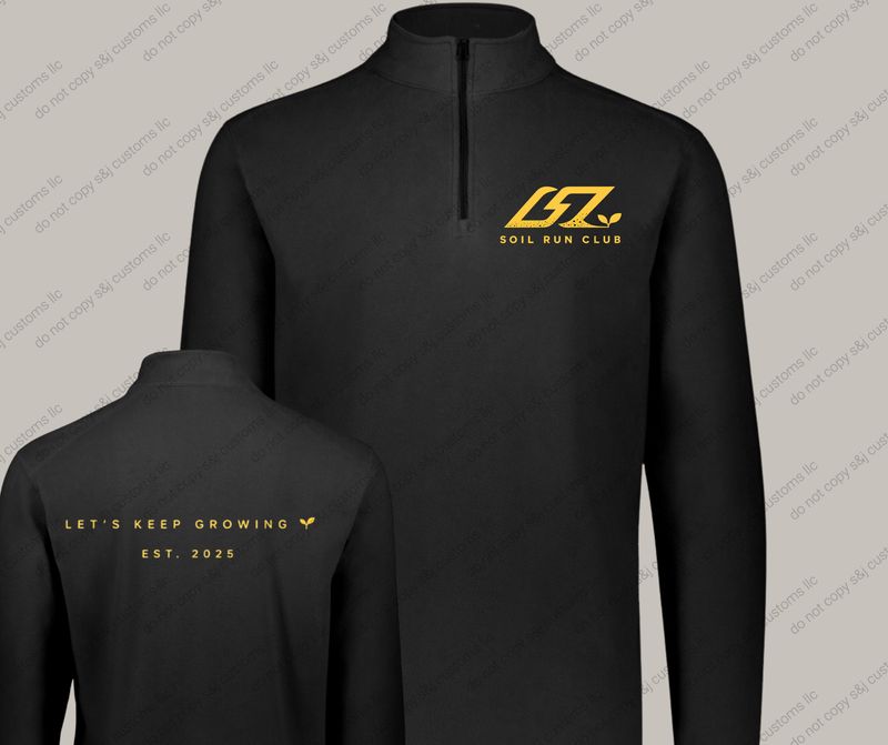 Soil Run Club OFFICIAL Run Quarter-Zip