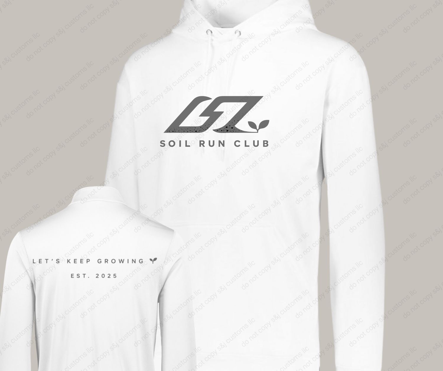 Soil Run Club OFFICIAL Hooded Sweatshirt