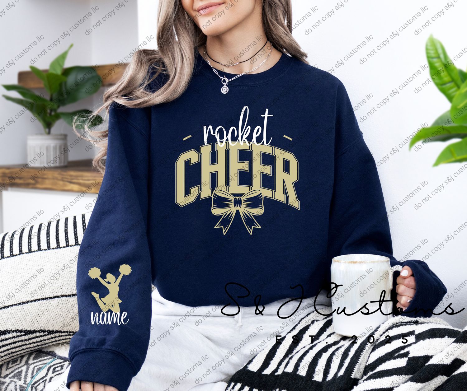 Rocket Cheer Bow