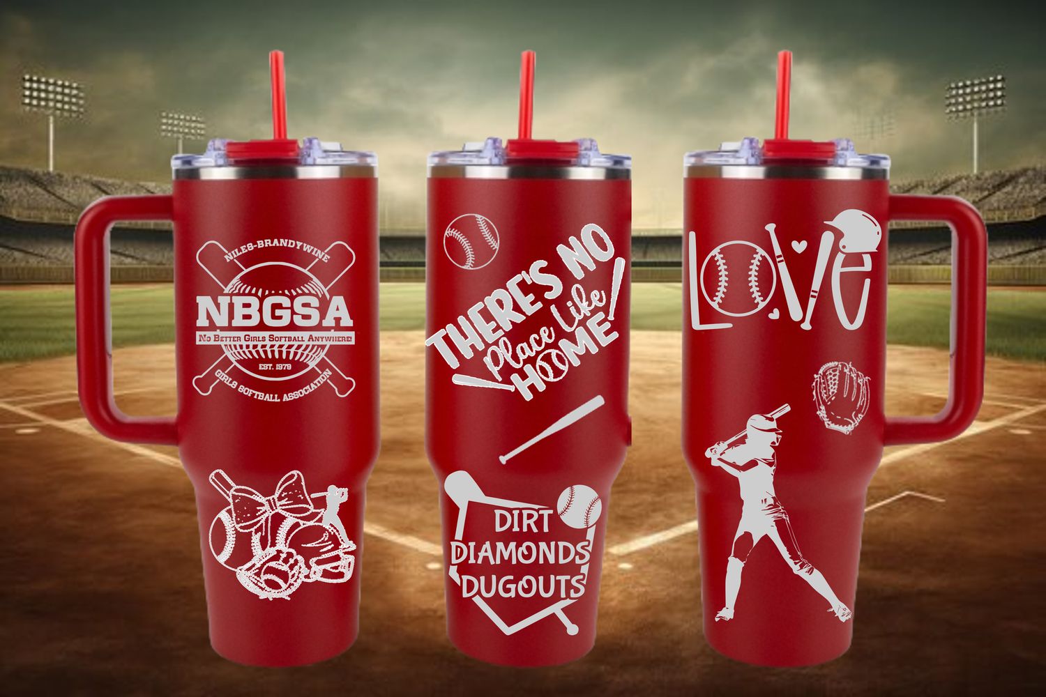 Laser Etched Tumblers