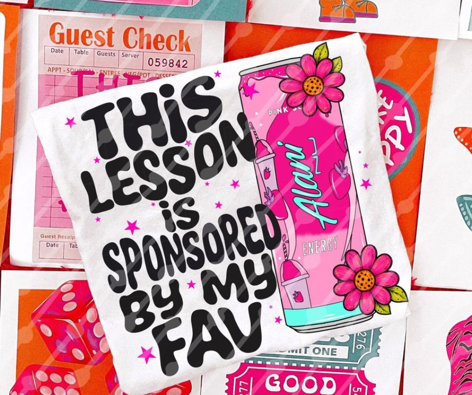 This Lesson is Sponsored by my Fav