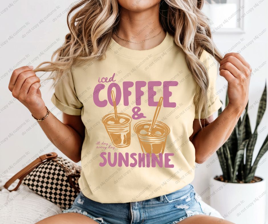 Iced Coffee &amp; Sunshine