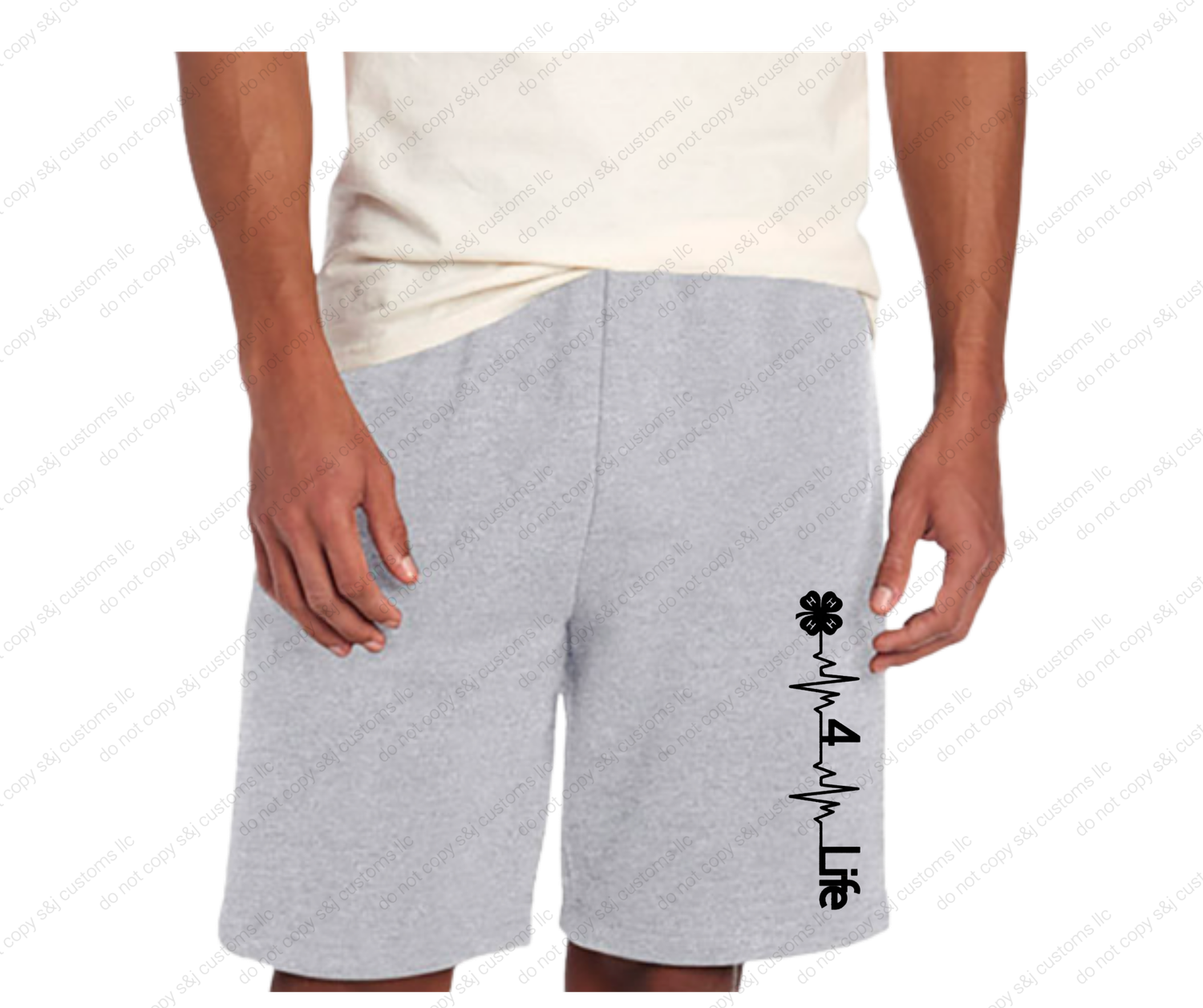 4H  4life Sweat Shorts