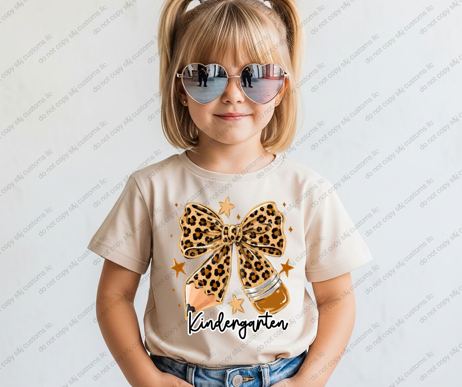 Cheetah Bow &amp; Pencil