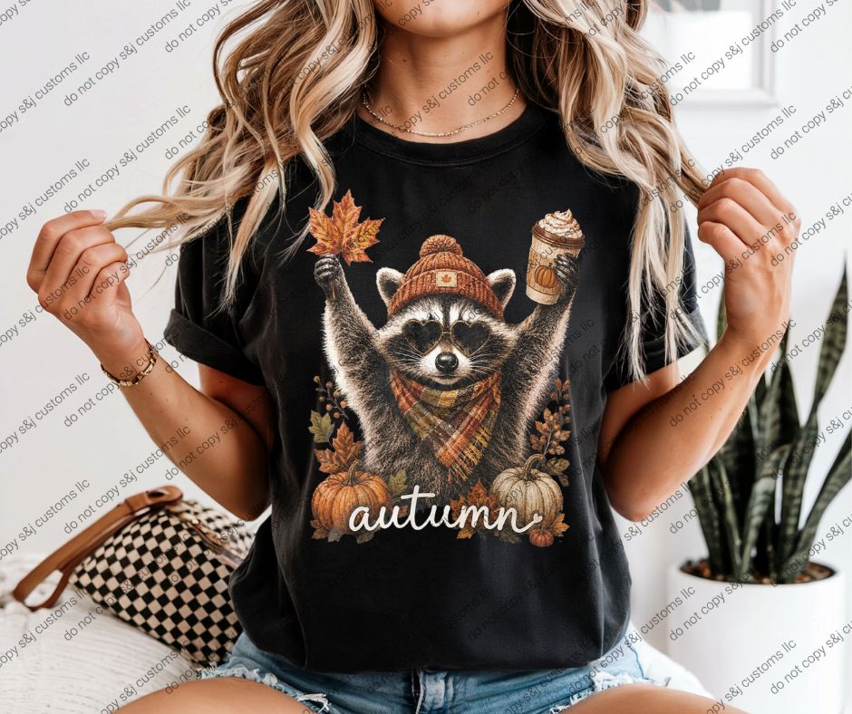 Fall Raccoon