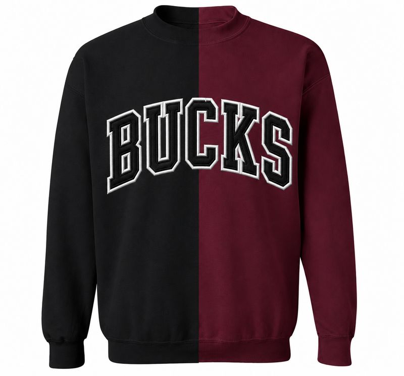 PREORDER Bucks Maroon/Black Split