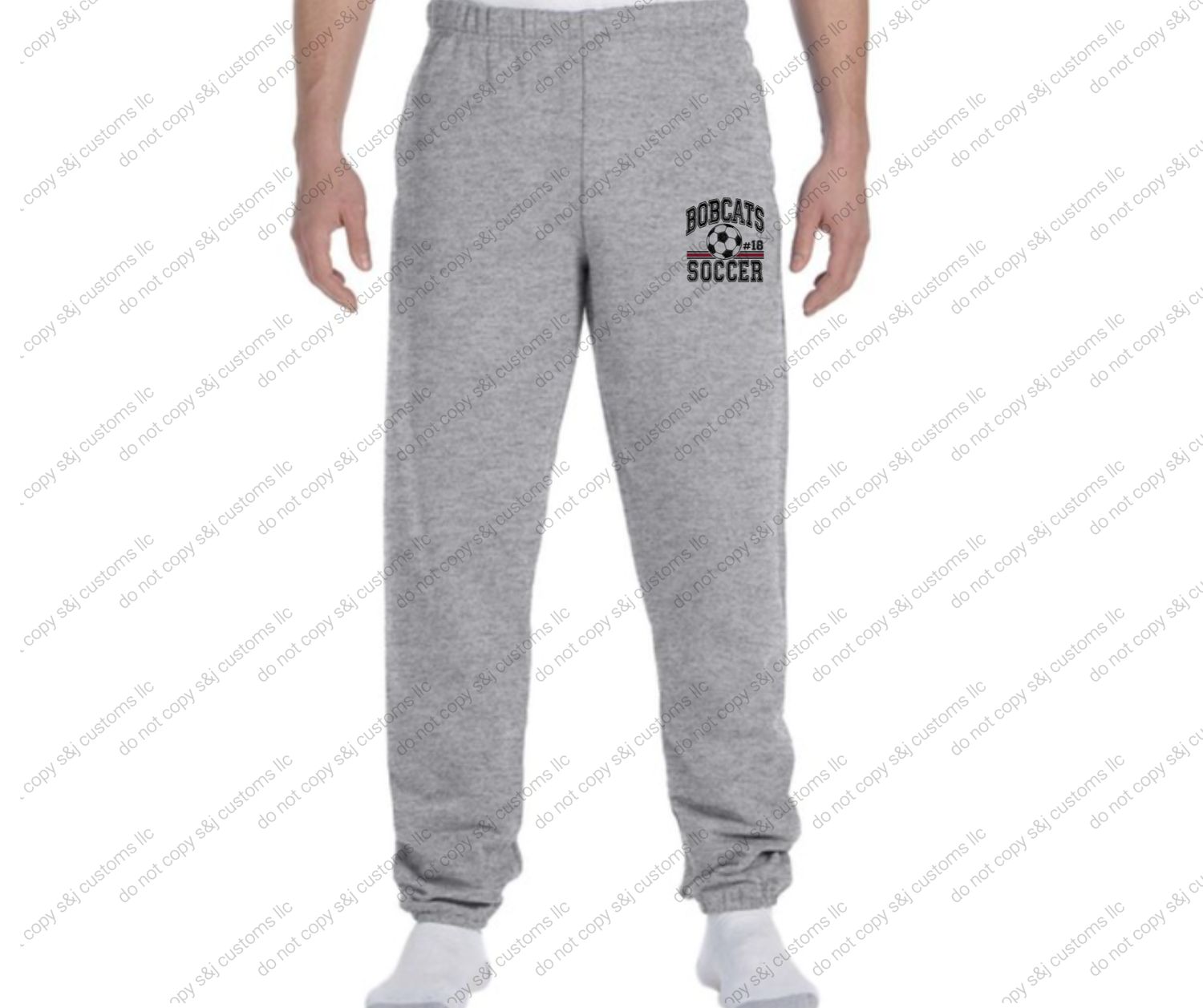 Bobcats Soccer Sweat Pant Option #3 Bobcats Soccer Sweat Pant Option #3