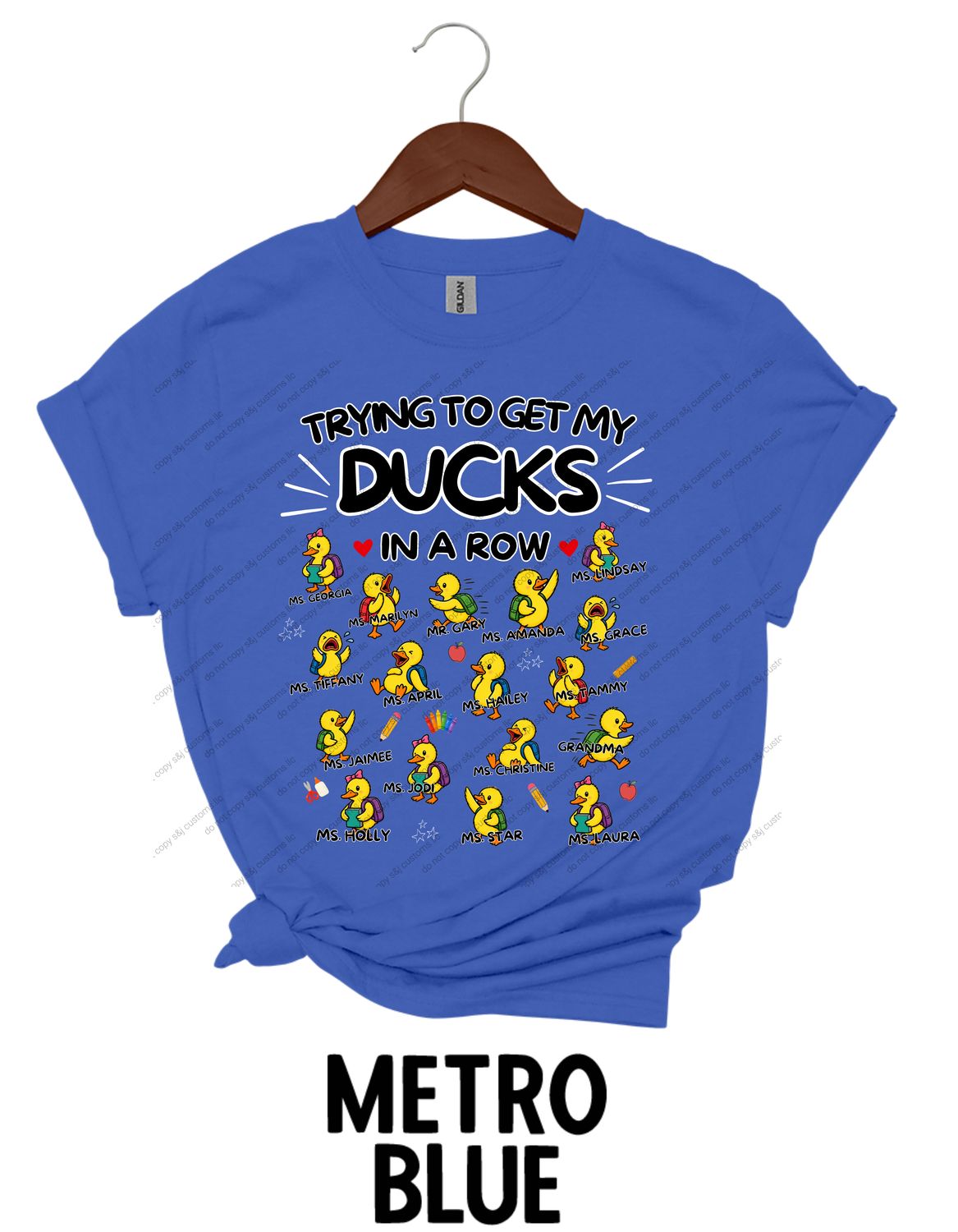 Trying To Get My Ducks in a Row