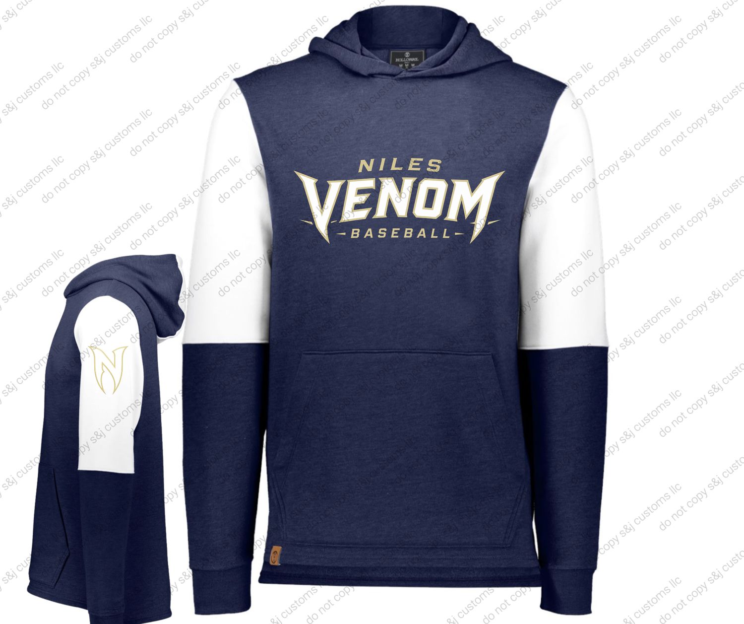 Venom Team - Color Block Hoodie Venom Team - Color Block Hoodie