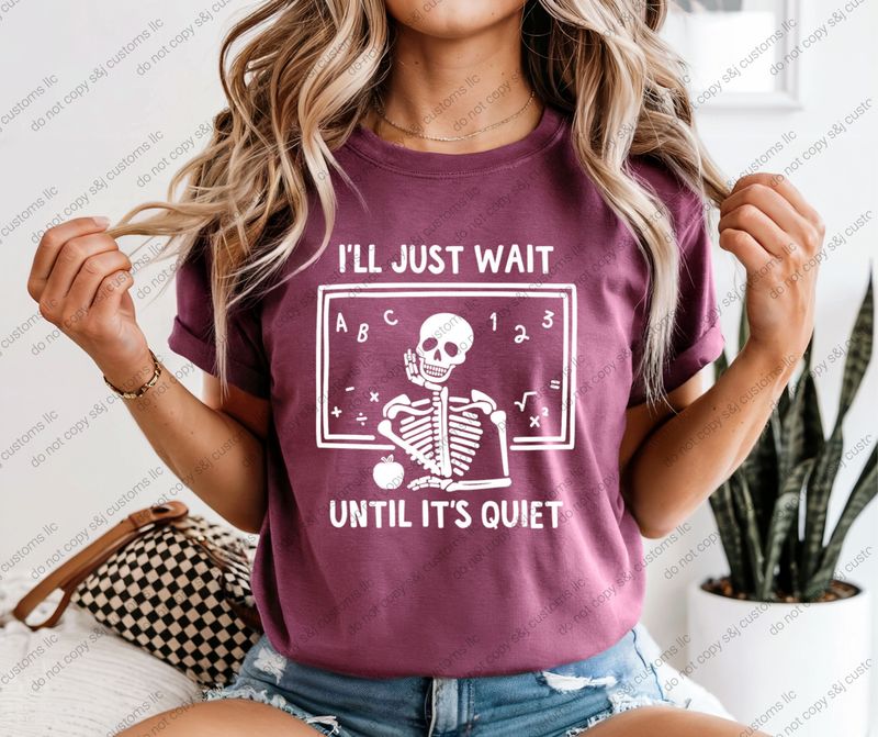 I'll just wait I'll just wait