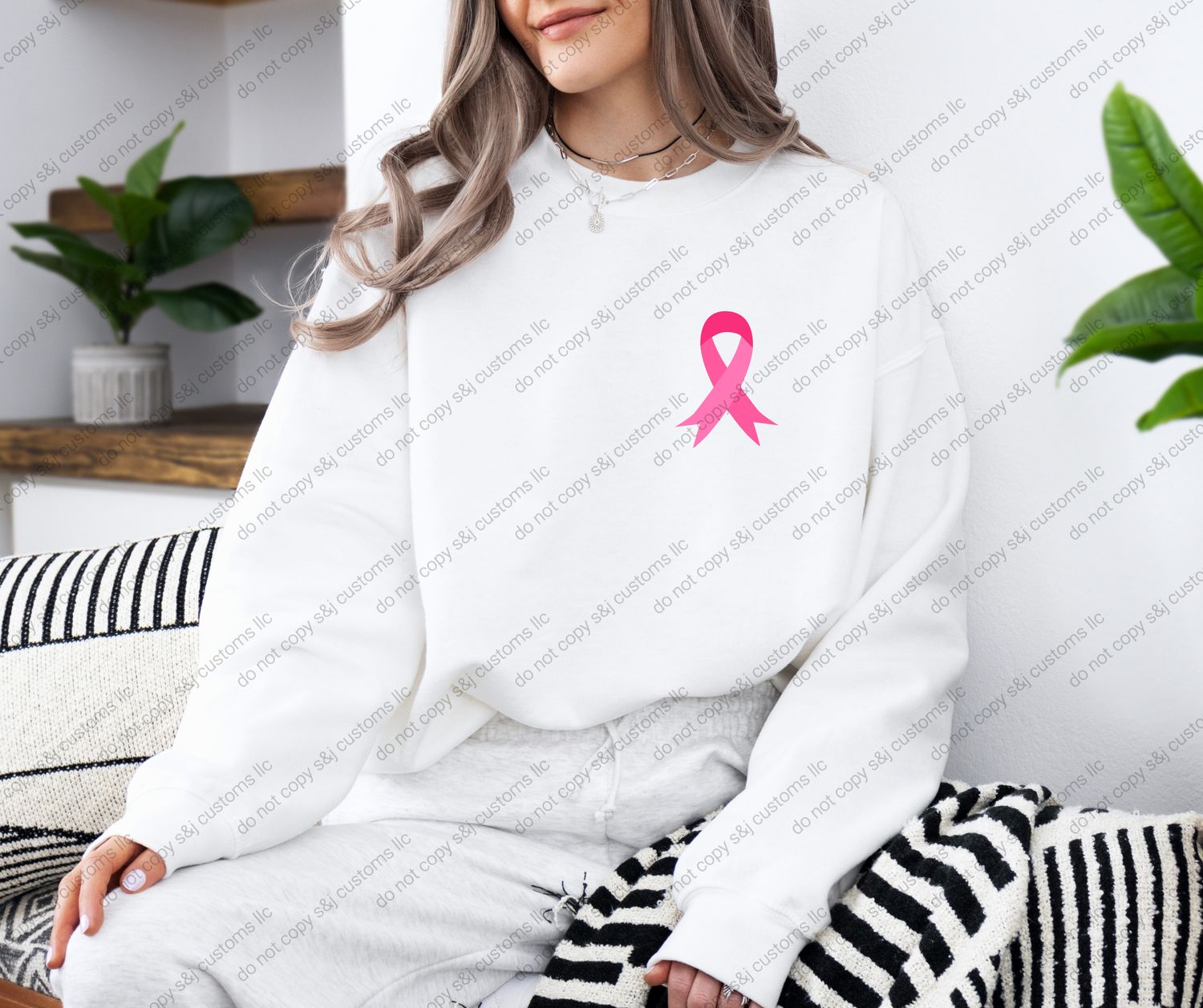Small Breast Cancer Ribbon
