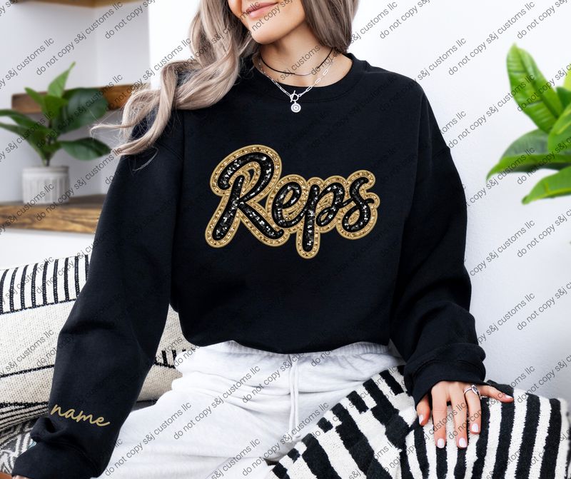 Reps Layered Embroidered Sweatshirt Option #2