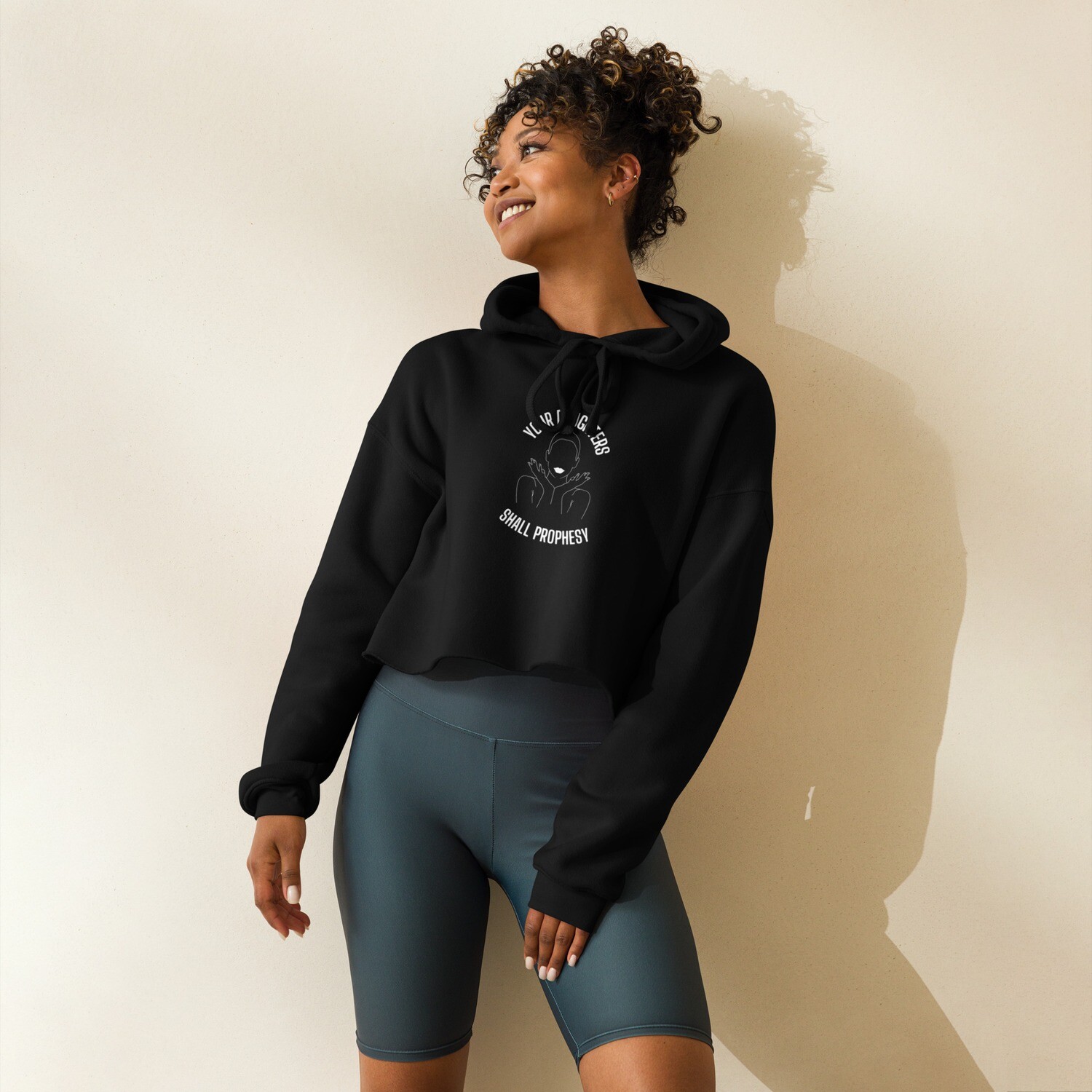 RUTH - Crop Hoodie