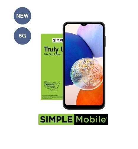 New - Samsung Galaxy A14 5G - Simple Mobile