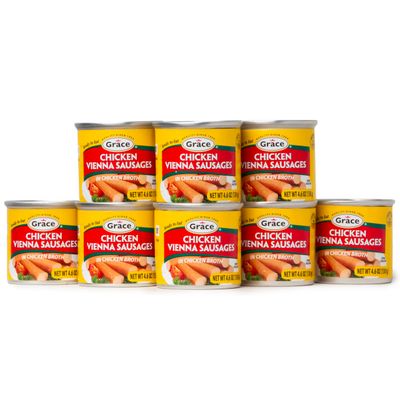 Grace Chicken Vienna Sausages 9 Tin x140g