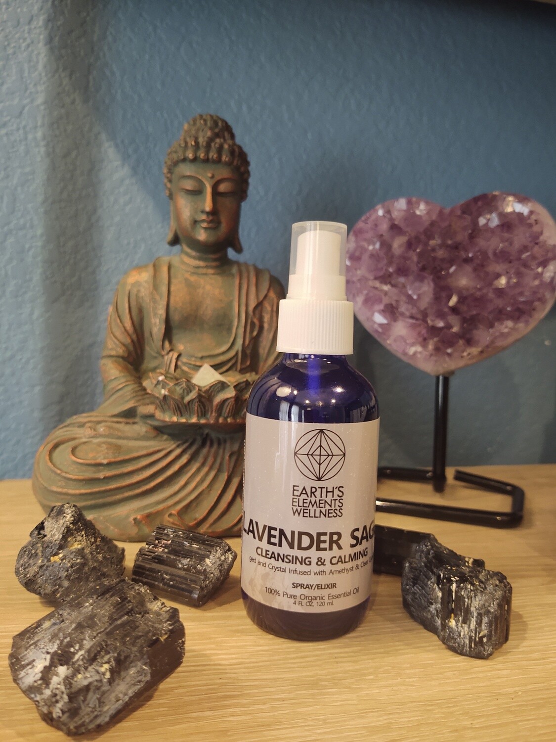 Calming and Clearing Lavender Sage Spray