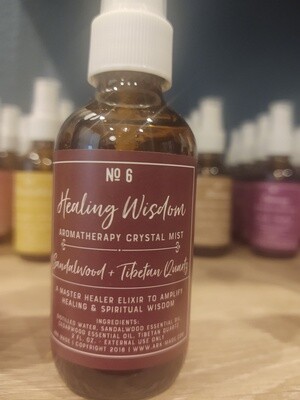 Healing Wisdom Aromatherapy Crystal Mist