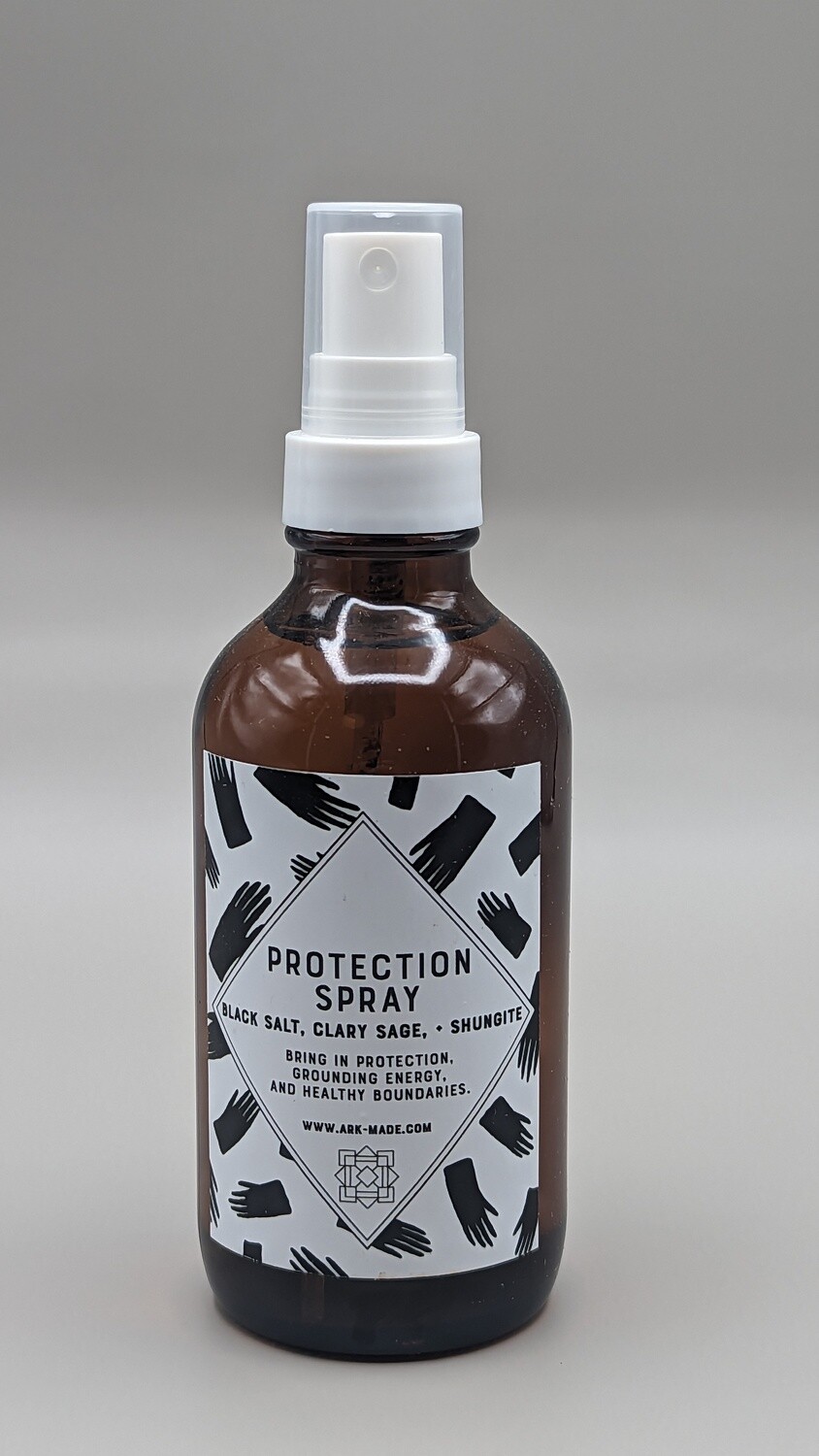 Protection Spray - Black Salt, Clary Sage, and Shungite