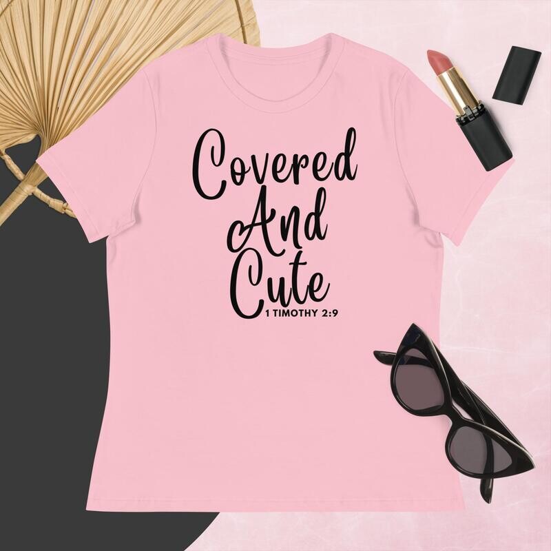 Covered And Cute (Black Print)