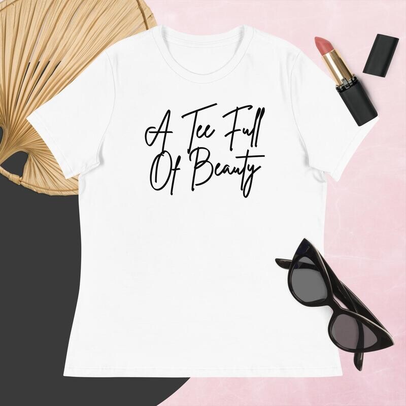 A Tee Full Of Beauty (Black Print)