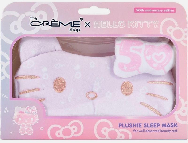 The Creme Shop  -Hello Kitty Plushie Sleep Mask - 50th Anniversary 