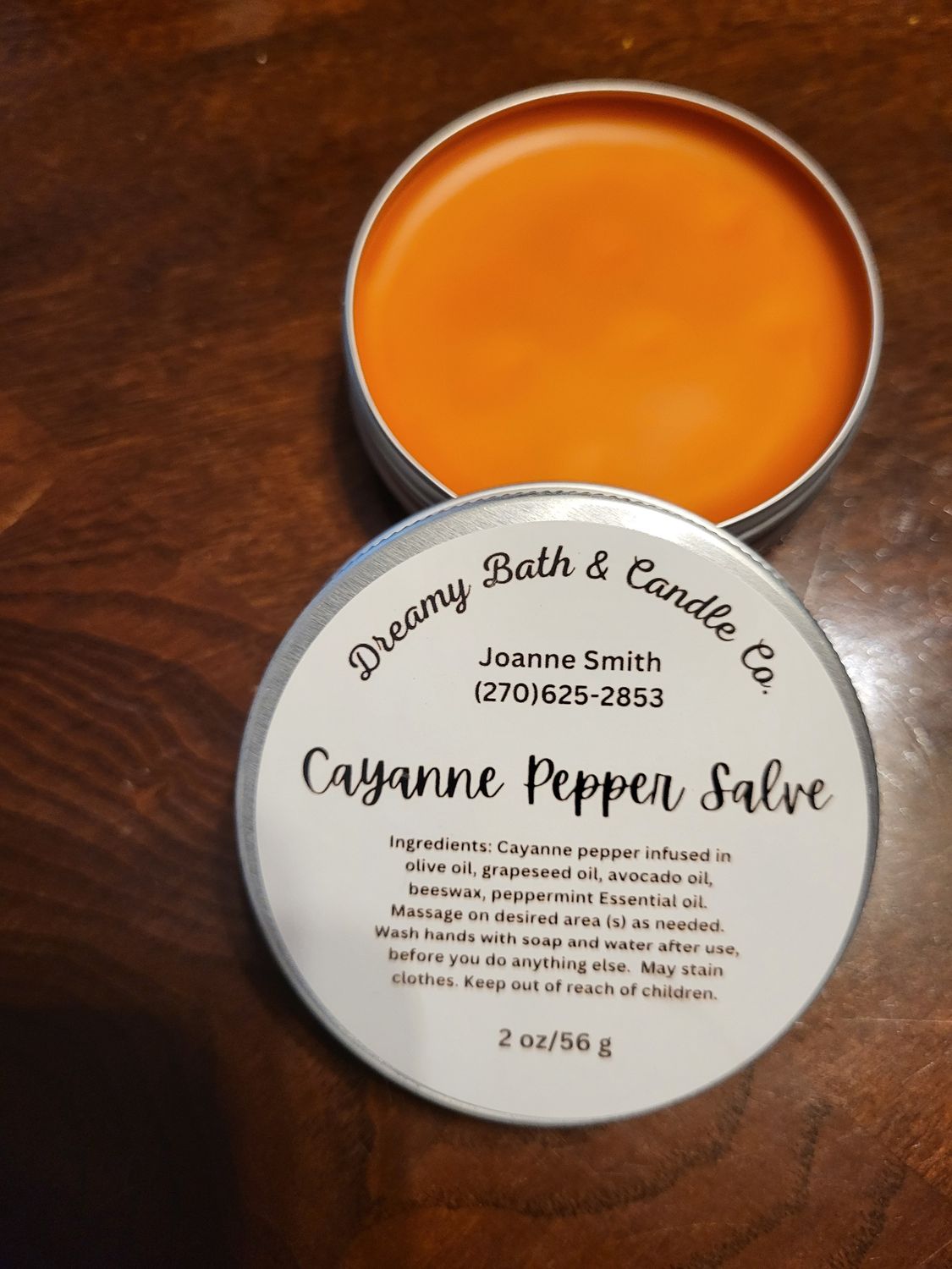 Cayanne Pepper Salve