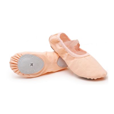 Canvas Split Sole Ballet Slippers