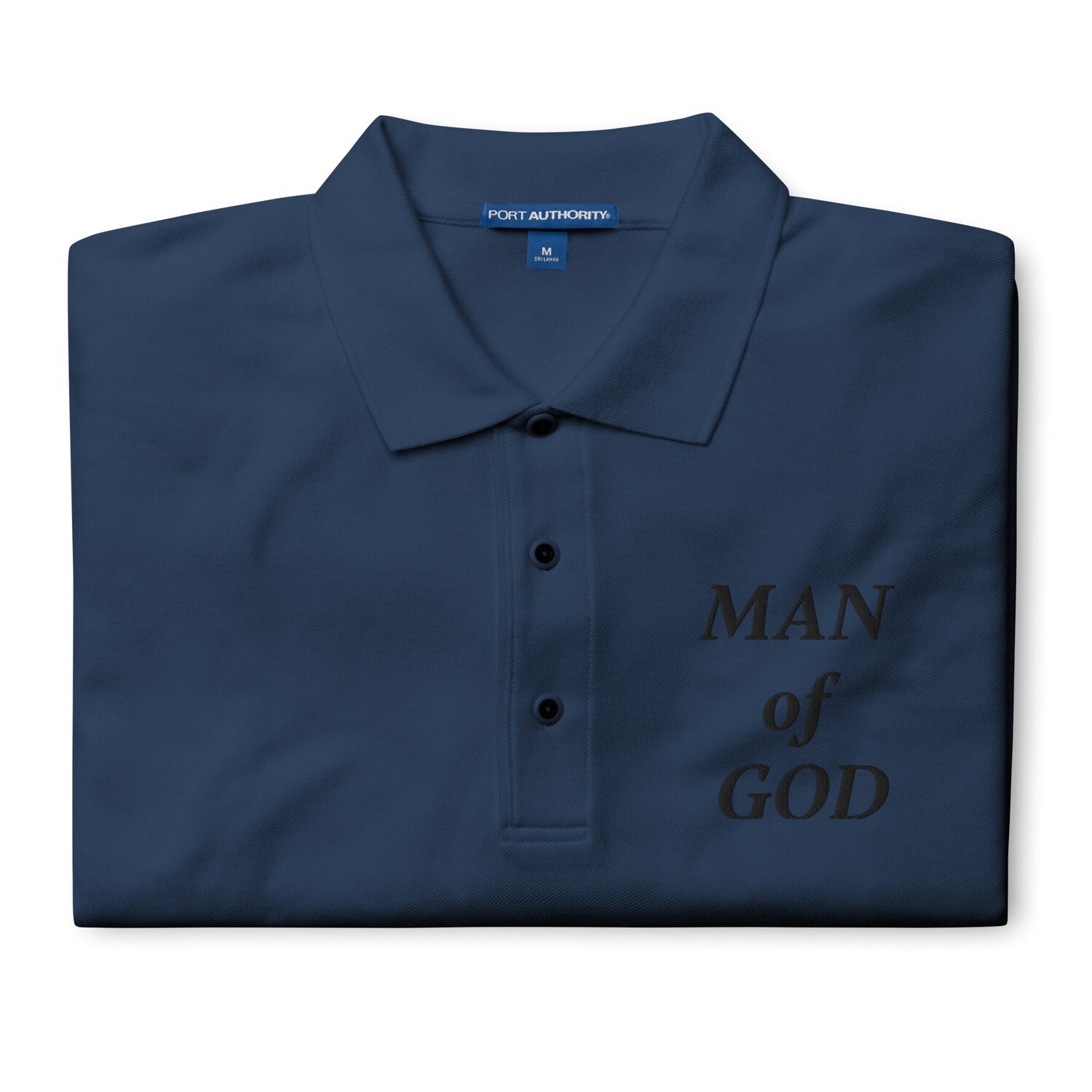 MAN of GOD Premium Polo