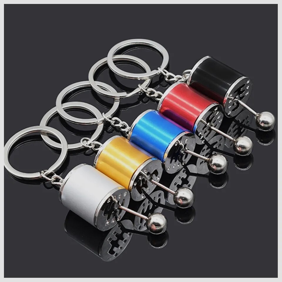 Gear stick Key chains