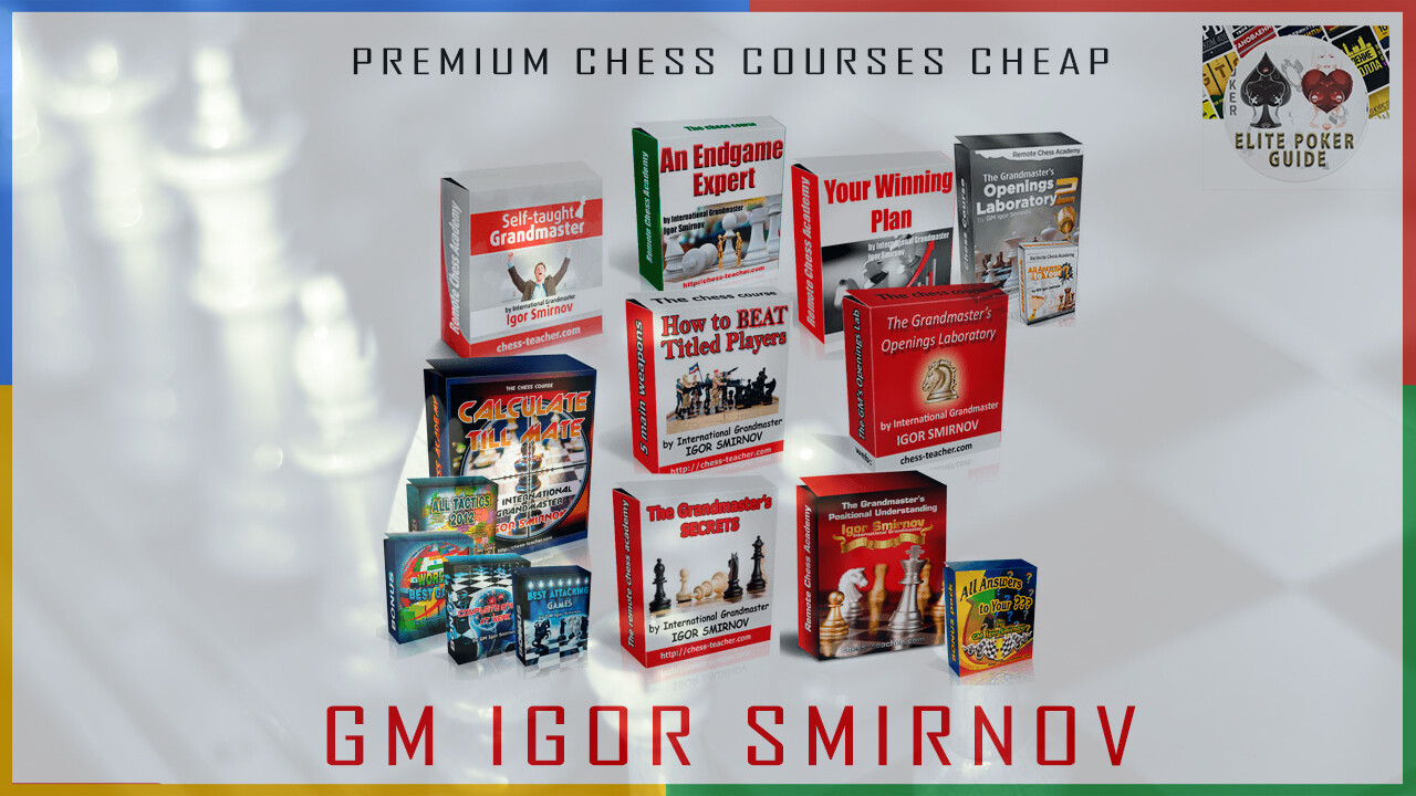 IGOR SMIRNOV — ALL CHESS COURSES PACKAGE CHEAP