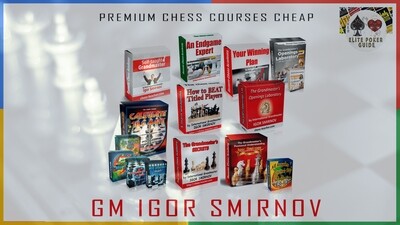 IGOR SMIRNOV — ALL CHESS COURSES PACKAGE CHEAP