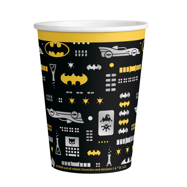 GOBELETS BATMAN X8