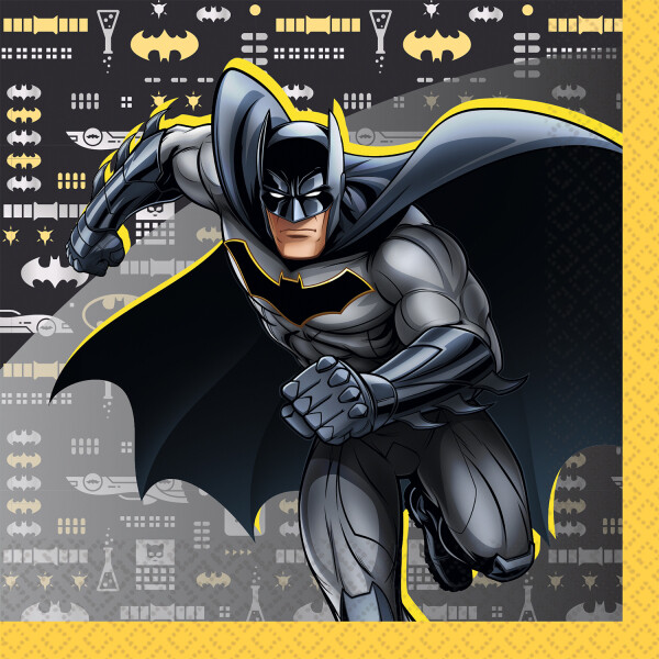 SERVIETTES BATMAN X16 SERVIETTES BATMAN X16