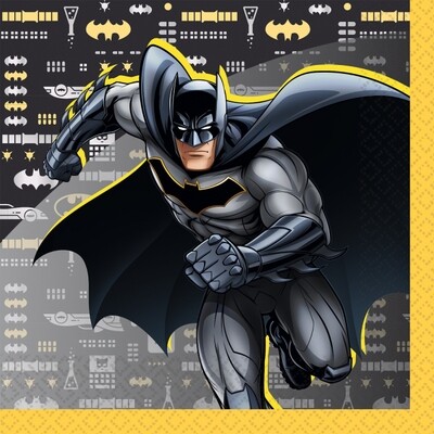 16 serviettes Batman