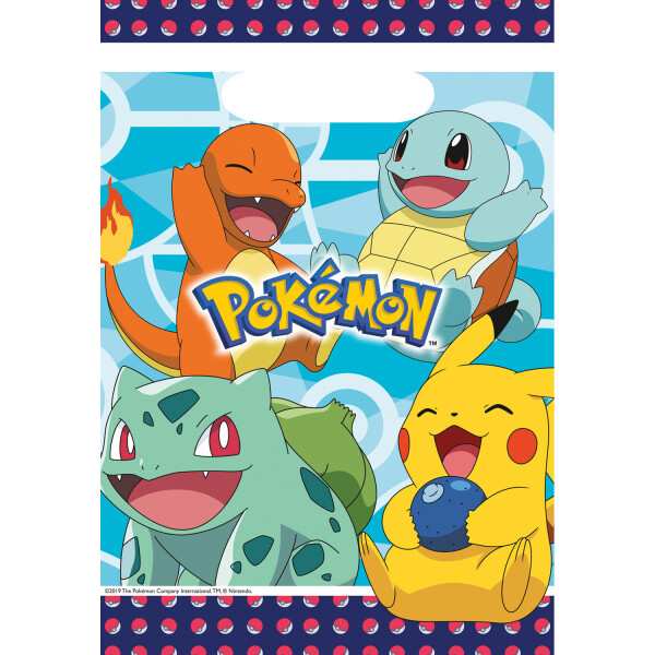 SACHETS A BONBONS POKEMON X8