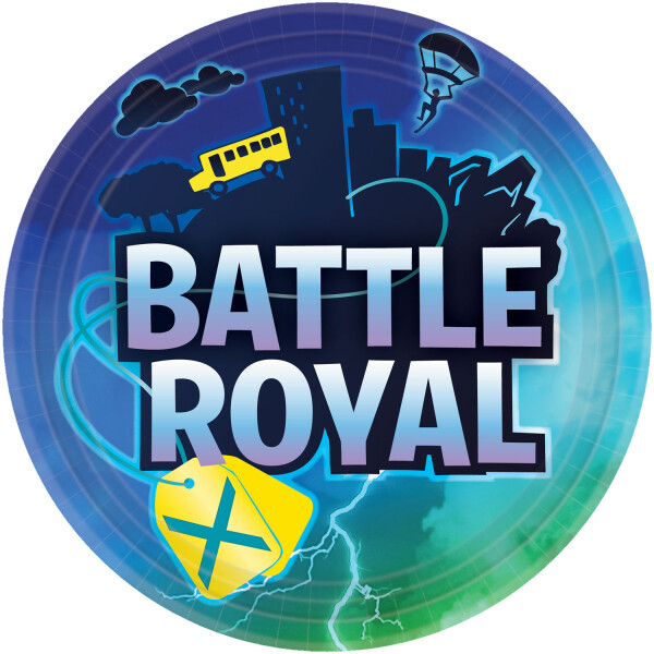 ASSIETTES BATTLE ROYAL X8