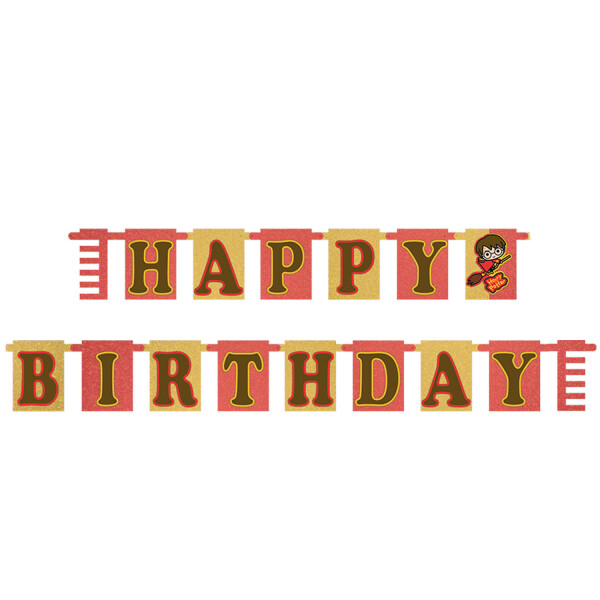 BANDEROLE HAPPY BIRTHDAY HARRY POTTER