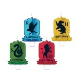 BOUGIES DES 4 MAISONS HARRY POTTER 4PCS