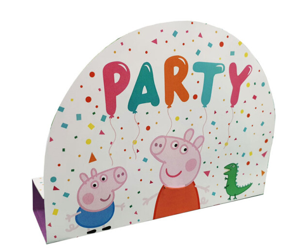 CARTONS D'INVITATION PEPPA PIG X8