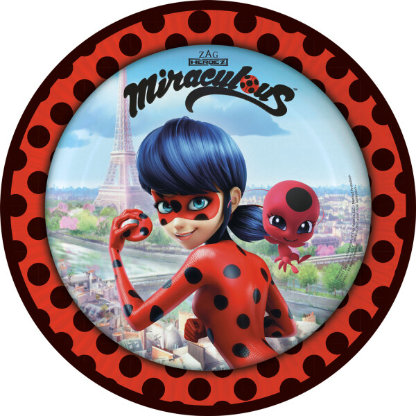 ASSIETTES MIRACULOUS X8