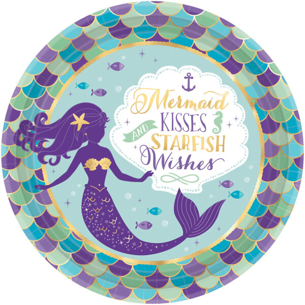 ASSIETTES SIRENE X8