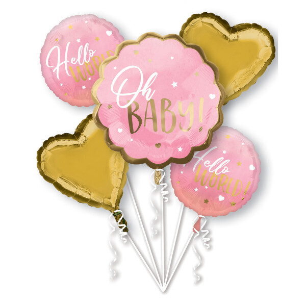 BOUQUET DE BALLONS BABY GIRL