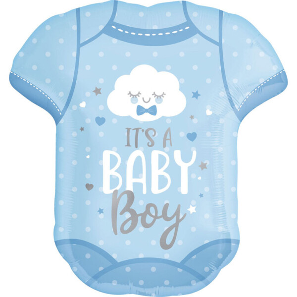 BALLON BODY BLEU "IT'S A BABY BOY"