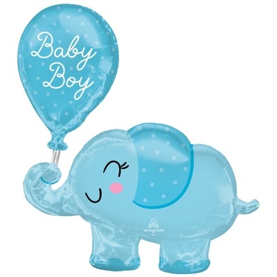 BALLON ELEPHANT BABY BOY