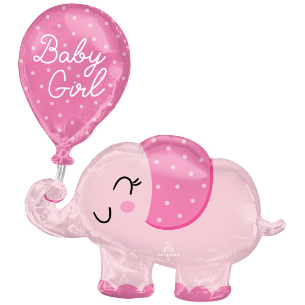 BALLON ELEPHANT BABY GIRL
