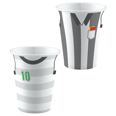 GOBELETS MAILLOT DE FOOT X8